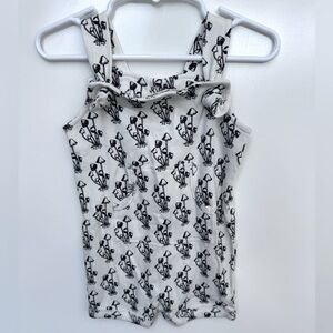 Kate Quinn Mushroom‎ Country Bubble Overall Romper 12-18 Mo Organic Cotton